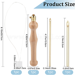 Holzgriff&nbsp;DIY-WH0453-88B