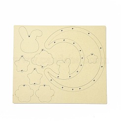 Bausätze für Mond- und Hasenwindspiele zum Selbermachen&nbsp;DIY-A029-01