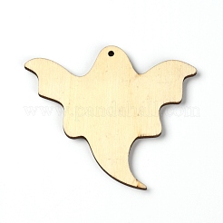 Hängende Dekorationen aus Holz&nbsp;HJEW-WH0028-10