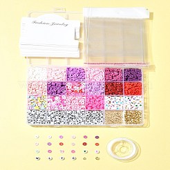 Handgefertigte Heishi-Perlen aus Polymer-Ton&nbsp;DIY-FS0006-69