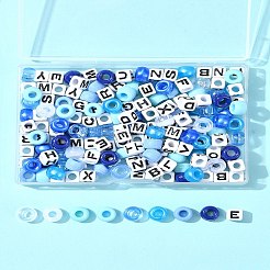Perles acryliques transparentes et opaques&nbsp;KY-FS0001-26E