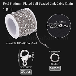 Kit fai da te per realizzare collane con braccialetti a catena&nbsp;DIY-BBC0001-10