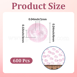 600 Stück Glasperlen&nbsp;SEED-PA0001-17D
