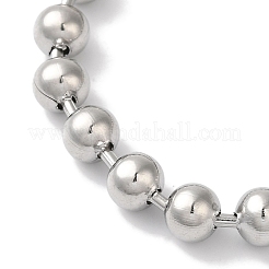 Anlaufgeschützte Kugelkettenarmbänder aus 304er Edelstahl für Damen&nbsp;BJEW-B092-02A-P