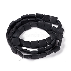 Fili di perle di vetro smerigliato trasparente&nbsp;FGLA-S001-01F