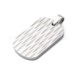 Ciondoli in acciaio inox 304&nbsp;STAS-U043-11P