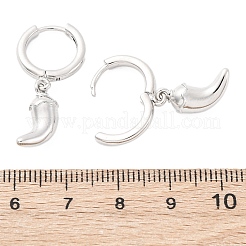 Chili-Kreolen aus Messing&nbsp;EJEW-Q015-17P