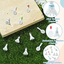 10pcs 10 styles de pendentifs en émail en alliage&nbsp;FIND-YW0013-06