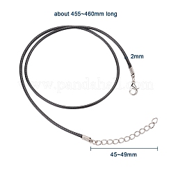 Eingewachsene Schnur bildende Halskette&nbsp;X-NCOR-T001-01