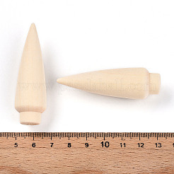 Ornements en bois brut&nbsp;WOOD-T032-14