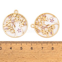 Gestell Legierung Emaille Anhänger&nbsp;LS-FIND-A040-07A-02G