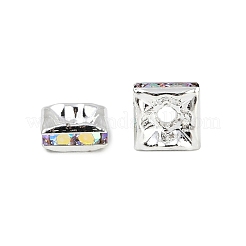 Messing Strass Zwischen perlen&nbsp;RSB071NF-02S