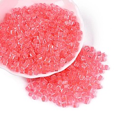 Interno trasparente colora perline di vetro&nbsp;SEED-T007-11E