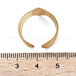 Manschettenringe aus Emaille-Edelstahl 304&nbsp;LS-RJEW-M171-32G