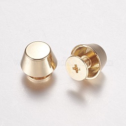 Zinc Alloy Jewelry Box Drawer Handles, Cabinet Knobs, Cone, Golden, 10.5x11mm