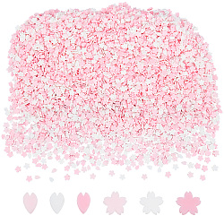 Craspire 100g resina riempitivi argilla spruzza decorazione resina rosa fiori di ciliegio charms accessori polimero spruzza argilla polimerica fette per arte del chiodo artigianato fai da te cassa del telefono