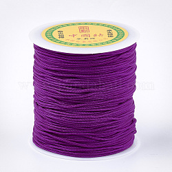 Нейлоновая нить, фиолетовые, 1.5 мм, около 120.29 ярда (110 м) / рулон