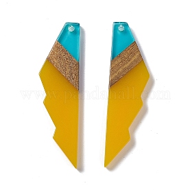 Pandahall Breloques Colorées En Forme D'ailes De Papillon En