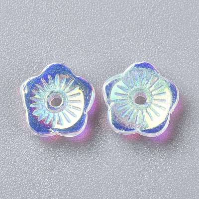 Perle di vetro trasparente&nbsp;GGLA-M004-02A-01-1
