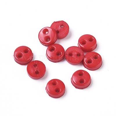 Bottone piccolo in nylon&nbsp;X-BUTT-WH0014-28J-1