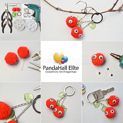 PandaHall Elite 600pcs 4/5/6/7/8/9mm Wiggle Eyes Self-adhesive Round Googly  Eyes for DIY Scrapbooking Crafts Toy, 6 Mixed Size