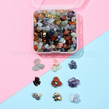 105g 9 perles de pierres précieuses naturelles de style G-FS0002-26-1