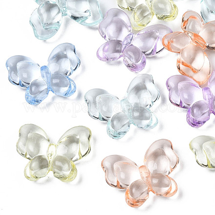 Perles en acrylique transparente X-TACR-S134-025-1