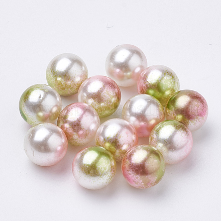 Perles acryliques de perles d'imitation OACR-T003-02-1