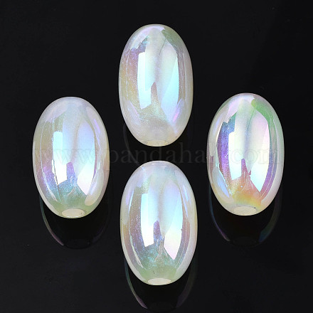 Perles européennes en acrylique opaque PACR-S224-04-1