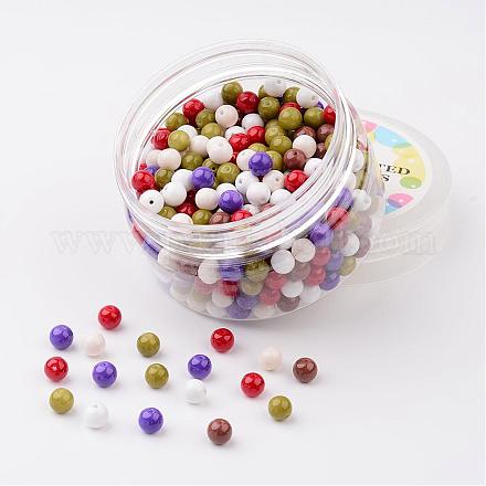 Kits de perles en verre HY-JP0002-6mm-09-1