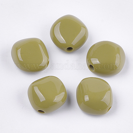 Perles acryliques opaques X-MACR-T025-02B-1