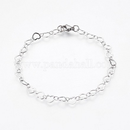 Bracelets avec chaînes en 304 acier inoxydable BJEW-P236-07P-1