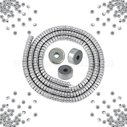 SUNNYCLUE Electroplate Non-magnetic Synthetic Hematite Beads Spacers Strands G-SC0002-24A-P-1