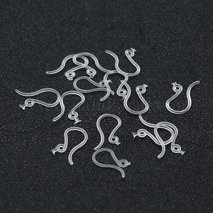 Crochets de boucle d'oreille en plastique écologiques X-KY-F009-03-1