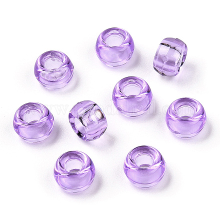 Perle di plastica trasparente KY-T025-01-E04-1