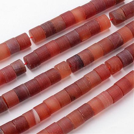 Natural Red Agate Beads Strands G-D830-10-1