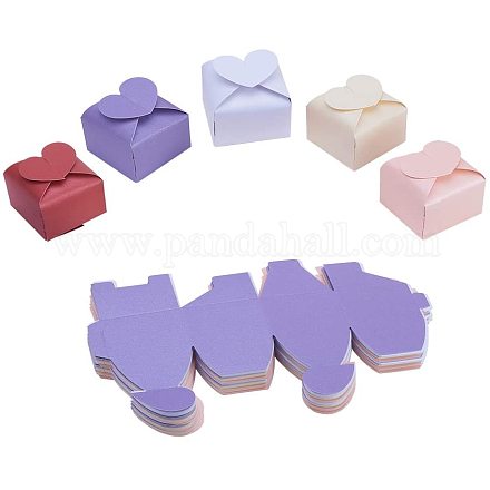 Nbeads 50 Stk. Candy Favor Box CON-NB0001-14-1