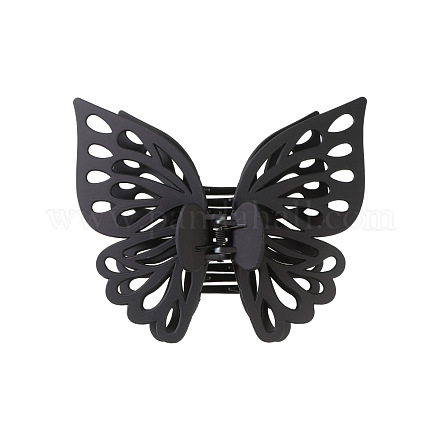 Große gefrostete Schmetterlings-Haarklammer OHAR-PW0003-006B-1