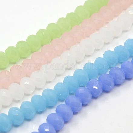 Glass Beads Strands GR10mmY-M-1