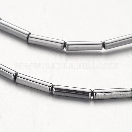 Electroplate Non-magnetic Synthetic Hematite Bead Strands G-F300-37B-01-1