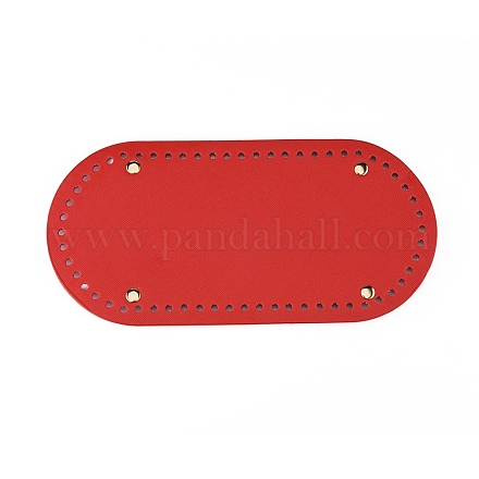 Pu Leder ovale Tasche Boden FIND-PH0016-002A-1
