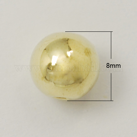 8mm Round CCB Plastic Beads X-CCB-R037-8mm-1