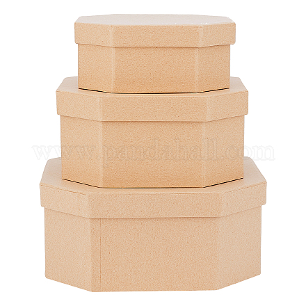 Cajas de cartón de papel de joyería CON-WH0079-72-1