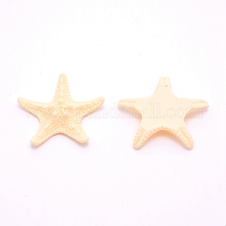 Harz Cabochons&nbsp;RESI-WH0024-64A-1