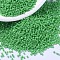 MIYUKI Delica Beads, Cylinder, Japanese Seed Beads, 11/0, (DB2126) Duracoat Dyed Opaque Fiji Green, 1.3x1.6mm, Hole: 0.8mm, about 2000pcs/10g
