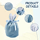 BENECREAT 8Pcs 4 Colors Velvet Cloth Drawstring Pouches TP-BC0001-08-3