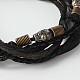 Adjustable Retro Multi-strand Bracelets BJEW-J111-02-3