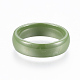 手作り陶器ワイドバンドリング  サイズ6  濃い緑  16mm RJEW-H121-21C-16mm-2