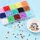 15 Colors Eco-Friendly Handmade Polymer Clay Beads CLAY-YW0001-48-5