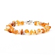 Glass & Natural Stone Chip Beaded Bracelet for Girl Women BJEW-JB06874-3